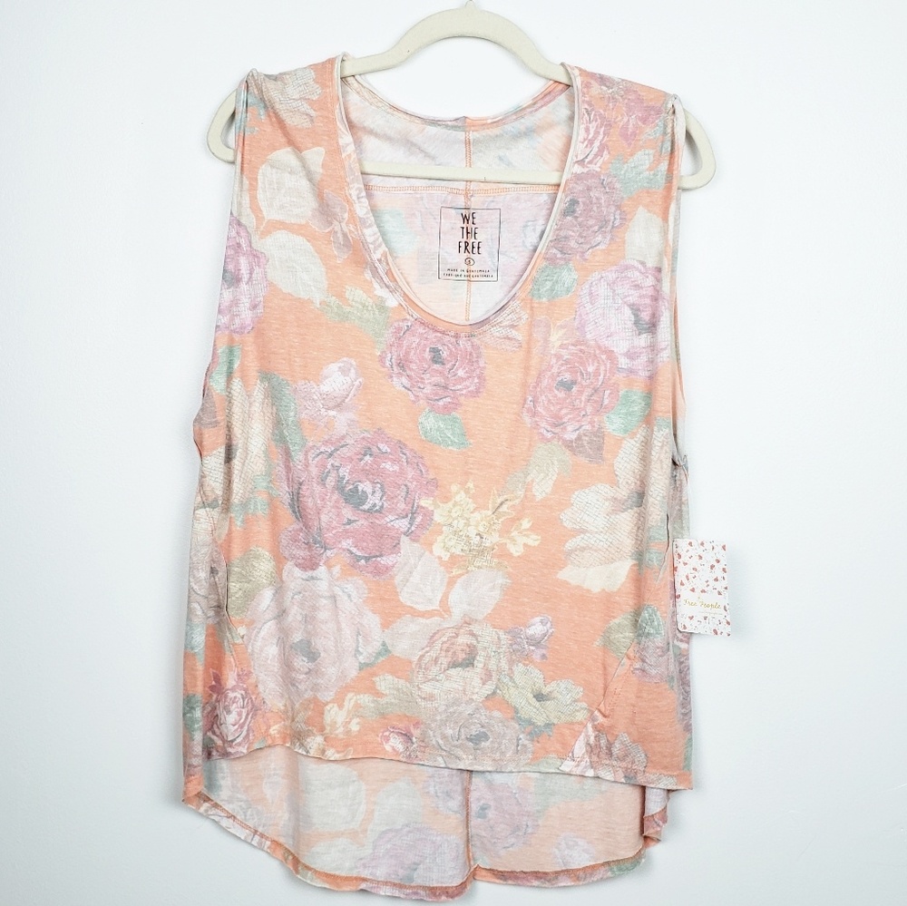 We the Free by Free People | Floral Oversized Tank
